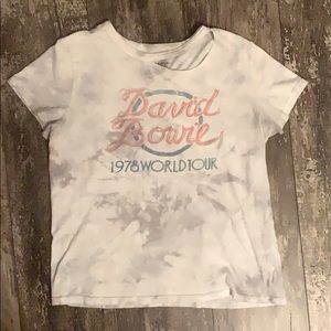 David Bowie 1978 World Tour tshirt.